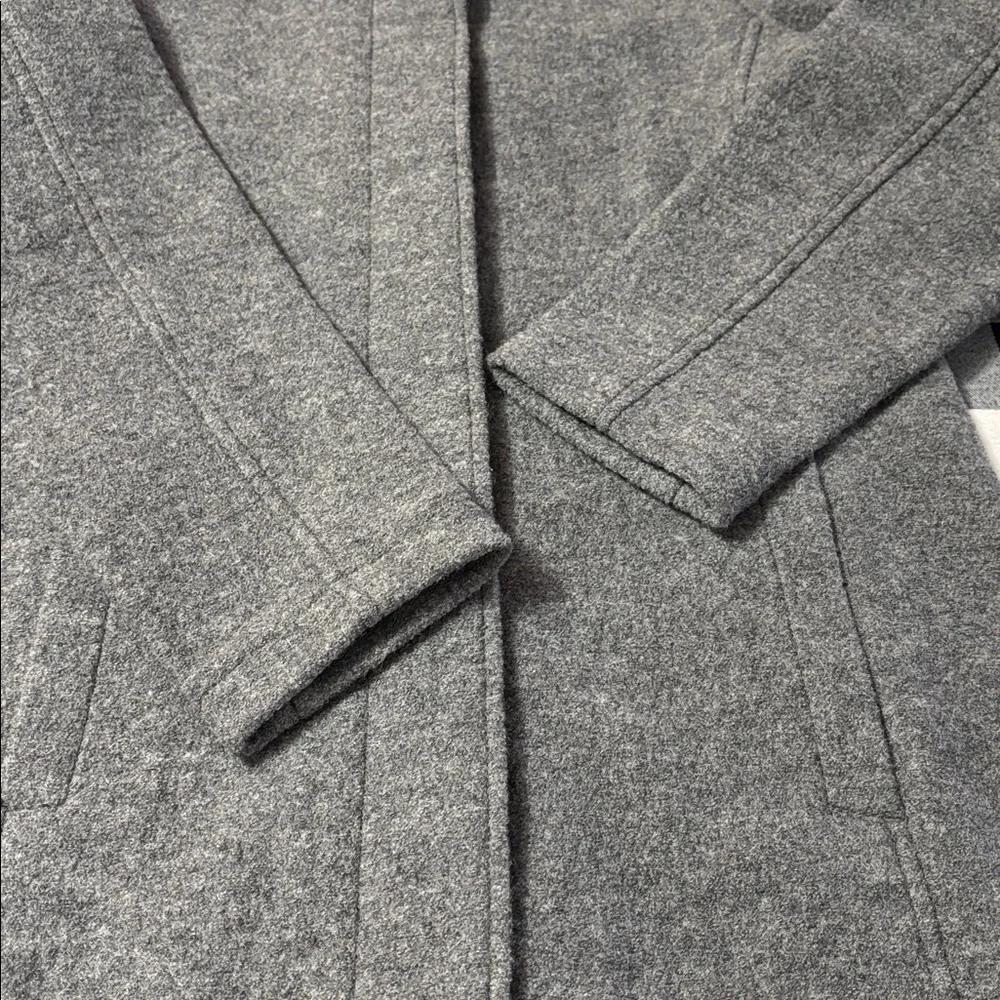 L.L. Bean Gray Bellandi Italian Wool Women's Coat - Picture 5 of 14